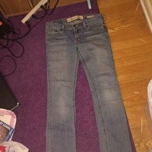 Blue Hollister jeans